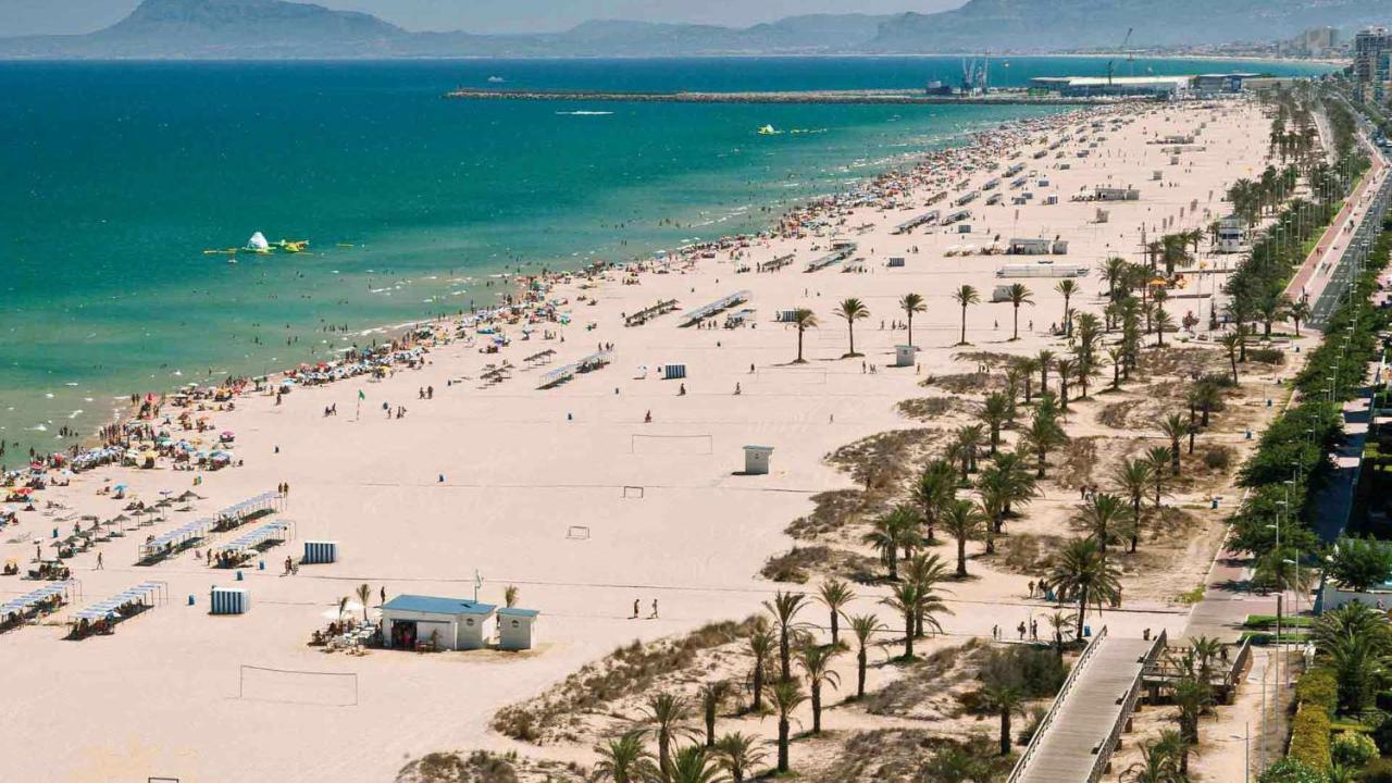 Apartamento Cala Blanca Solo Familias Gandía Dış mekan fotoğraf